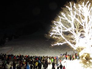 2016年年末ゲレンデの様子
